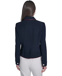 Tommy Hilfiger Women's Button-Front Blazer
