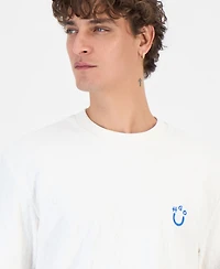 Hugo Boss Men's Nagutee Cotton Embroidered-Logo T-Shirt
