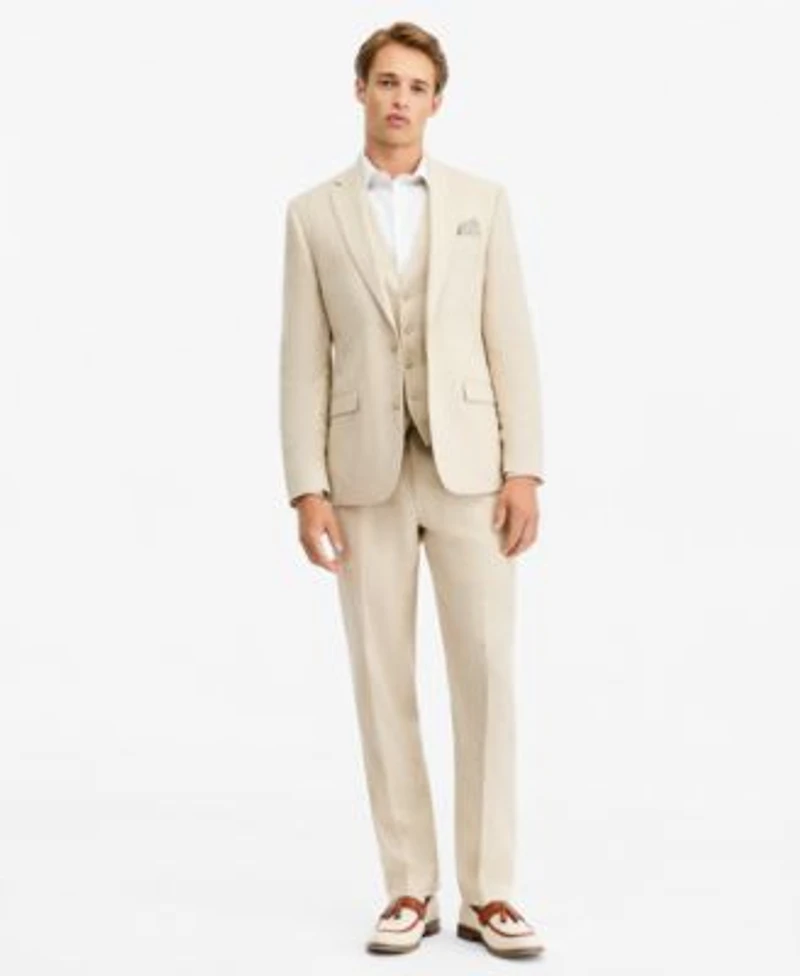 Bar Iii Mens Slim Fit Linen Blend Suit Separates Macys Exclusive