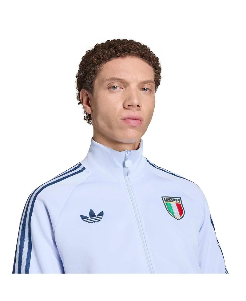 Adidas Men's Light Blue Italy National Team 2026 World Cup Originals Track Jacket