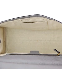 Pre-Owned Gucci Small Gg Marmont Top Handle Bag Leather