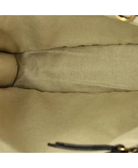 Pre-Owned Gucci North South Courrier Convertible Soft Open Tote Gg Coated Canvas with Applique