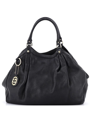 Pre-Owned Gucci Large Sukey Tote Guccissima Leather