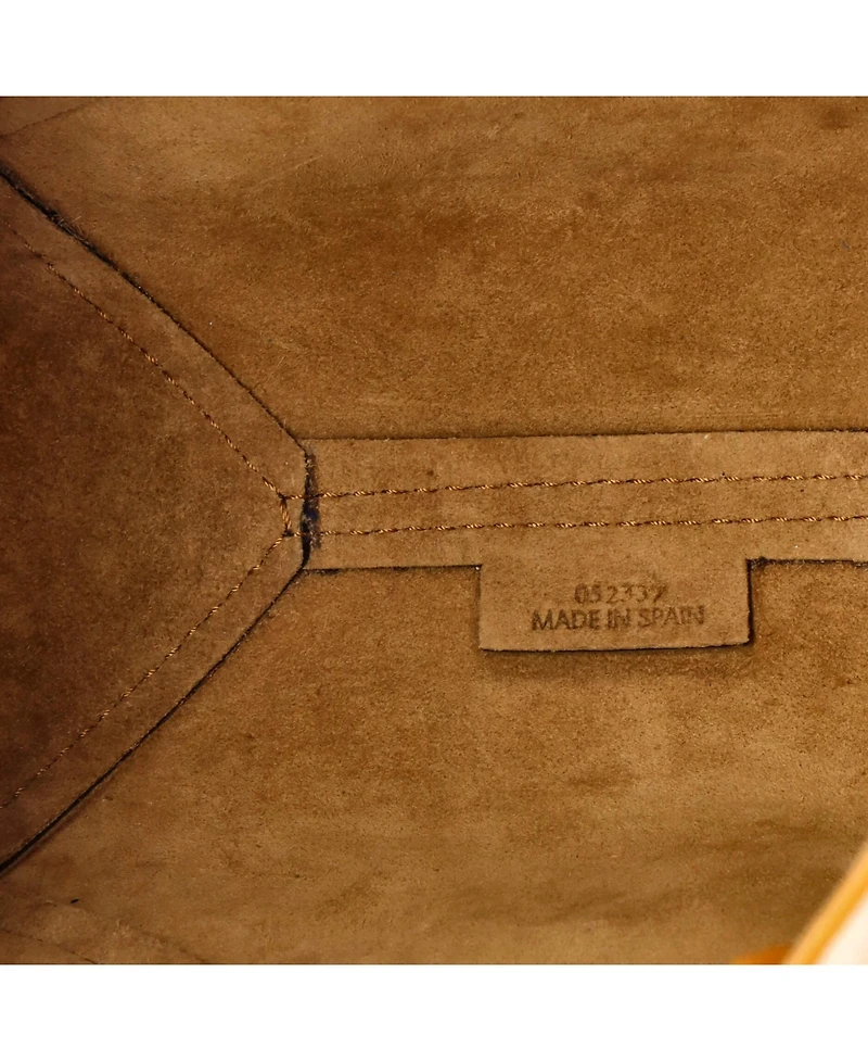 Pre-Owned Loewe Mini Puzzle Fold Tote Leather