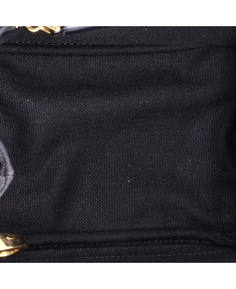 Pre-Owned Prada Mini Logo Jardiniere Tote Canvas