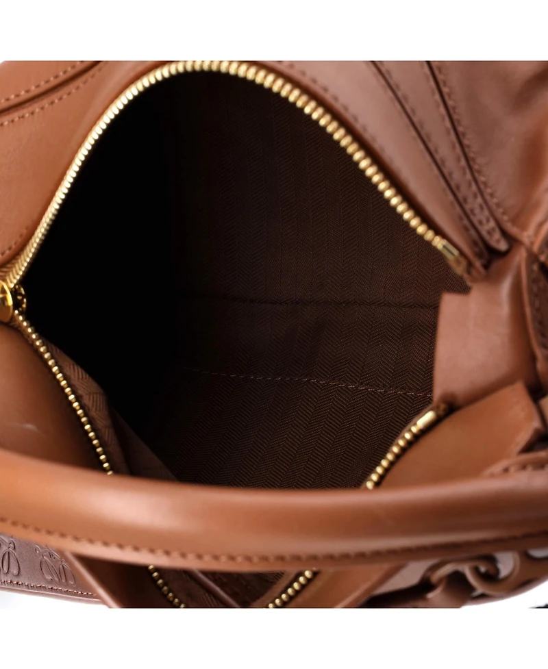 Pre-Owned Loewe Small Monochrome Puzzle Edge Bag Leather