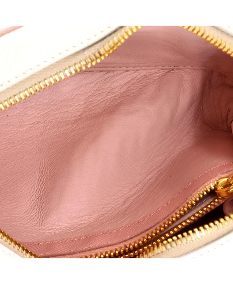 Pre-Owned Prada Small Chain Camera Bag Saffiano Leather