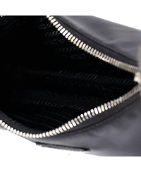 Pre-Owned Prada Mini Re-Edition 2005 Hobo Tessuto with Saffiano Leather