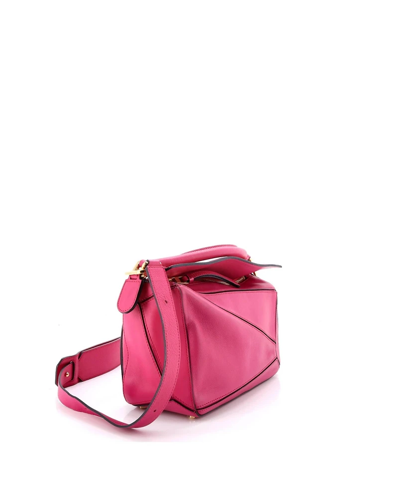 Pre-Owned Loewe Small Puzzle Bag Leather