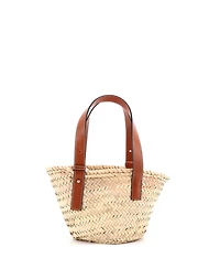 Pre-Owned Loewe Small Basket Tote Raffia