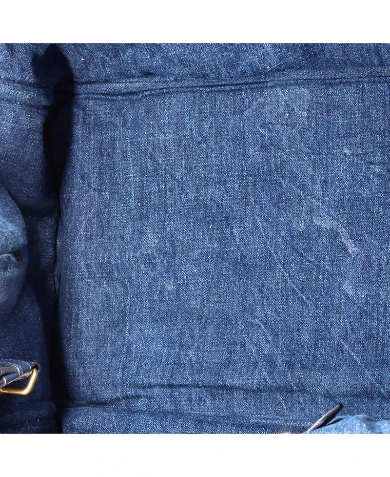 Pre-Owned Prada Large Canapa Tote Denim