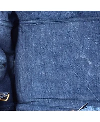 Pre-Owned Prada Large Canapa Tote Denim