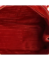 Pre-Owned Prada Large Double Zip Lux Tote Saffiano Leather