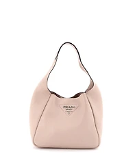 Pre-Owned Prada Small Dynamique Hobo Vitello Daino