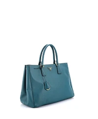 Pre-Owned Prada Large Lux Open Tote Saffiano Leather