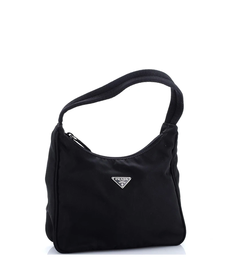 Pre-Owned Prada Mini Hobo Tessuto