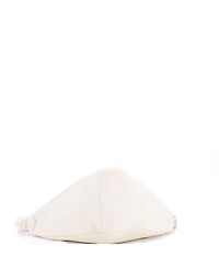 Pre-Owned Prada Large Triangle Logo Zip Messenger Leather