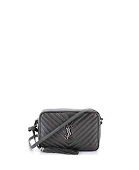 Pre-Owned Saint Laurent Small Lou Camera Bag Matelasse Chevron Leather