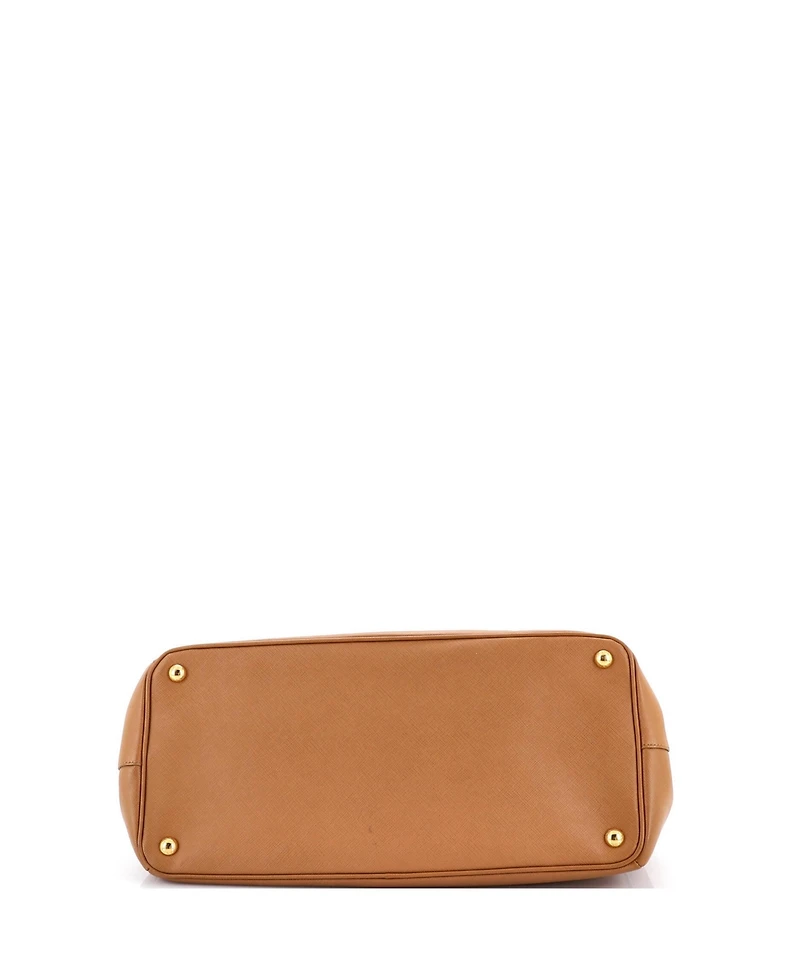 Pre-Owned Prada North South Lux Open Tote Saffiano Leather