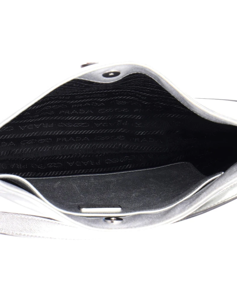 Pre-Owned Prada Medium Cleo Shoulder Bag Spazzolato Leather