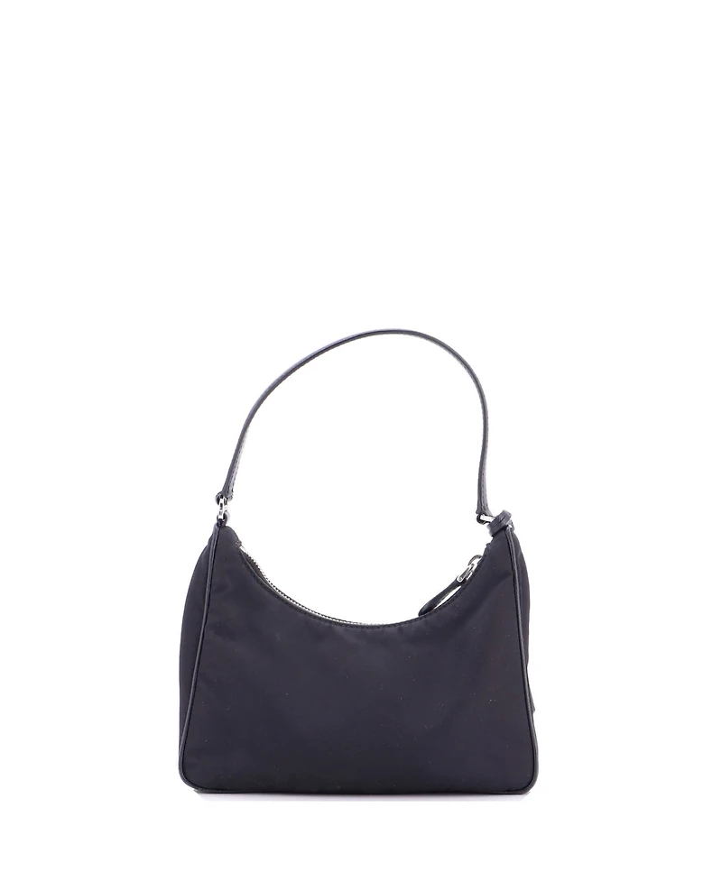 Pre-Owned Prada Mini Re-Edition 2000 Hobo Tessuto