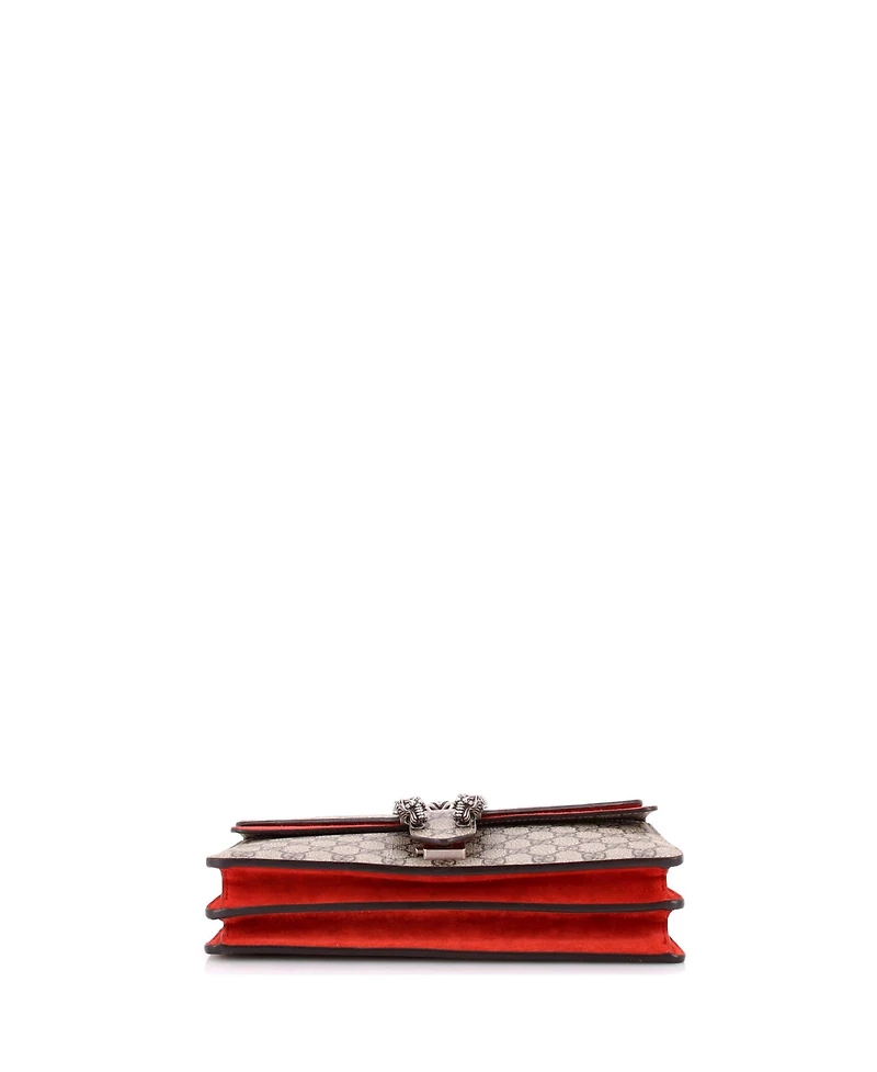 Pre-Owned Gucci Small Dionysus Bag Gg Coated Canvas