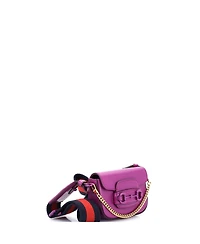 Pre-Owned Gucci Horsebit 1955 Flap Wallet with Strap Leather