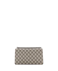 Pre-Owned Gucci Small Dionysus Bag Gg Coated Canvas with Crystal Embellished Metal