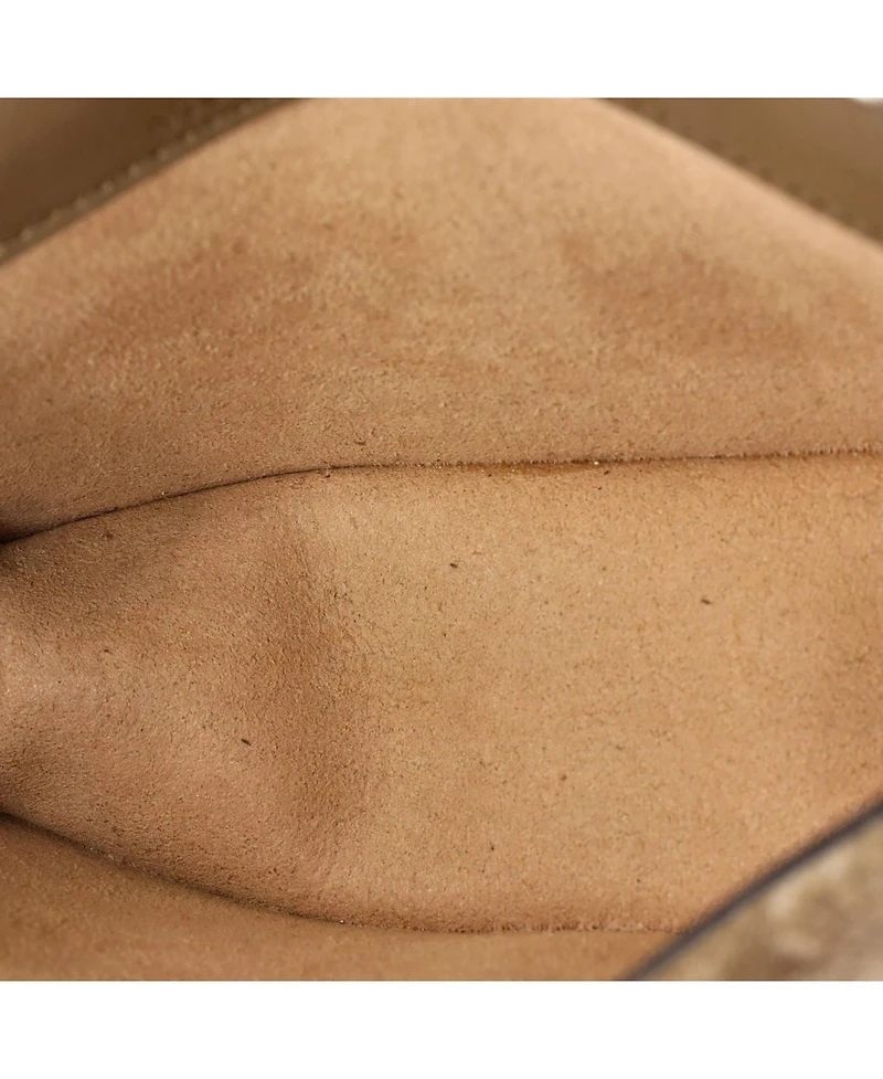 Pre-Owned Gucci Super Mini Dionysus Bag Gg Coated Canvas