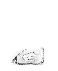 Pre-Owned Gucci Mini Horsebit 1955 Asymmetric Shoulder Bag Leather