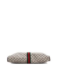 Pre-Owned Gucci Large Rajah Chain Tote Gg Coated Canvas