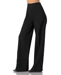 Ivonne Women's Plain Wide Leg Trousers