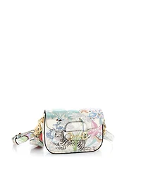 Pre-Owned Gucci Mini Horsebit 1955 Shoulder Bag Printed Leather