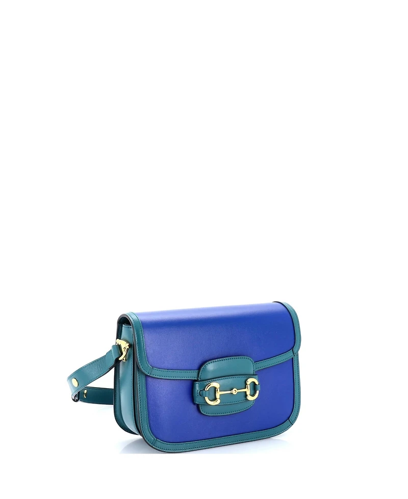 Pre-Owned Gucci Small Horsebit 1955 Shoulder Bag Leather