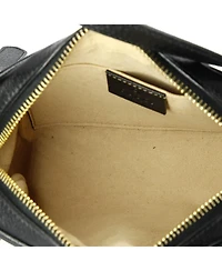 Pre-Owned Gucci Mini Ophidia Shoulder Bag Leather