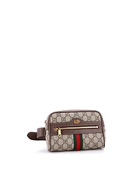 Pre-Owned Gucci Small Ophidia Belt Bag Gg Coated Canvas