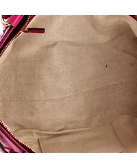 Pre-Owned Gucci Small Soho Convertible Top Handle Bag Leather