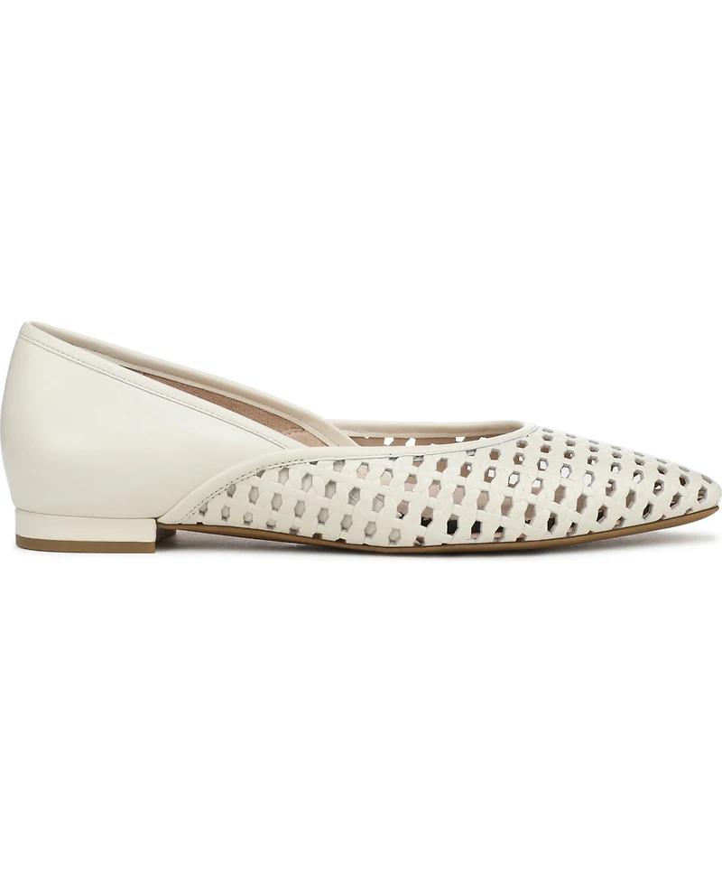 Vionic Womens Gracia Woven Ballet Flats