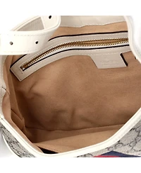 Pre-Owned Gucci Small Jackie 1961 Hobo Gg Coated Canvas