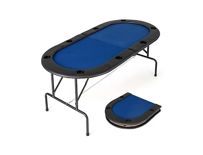 Hongge 8 Players Texas Holdem Foldable Poker Table