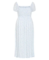 City Chic Women's Plus Serina Print Maxi Dress