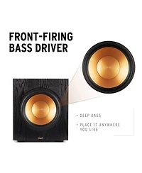 Klipsch Sub-100-Synergy Label Subwoofer Speaker with 3 Year Amber Protection Plan (2018)