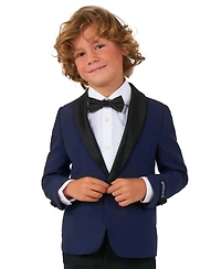 OppoSuits Boys' 2T-8 Long-Sleeve Tailored Blazer, Slim Fit Pants and Tie, 3-Piece Set