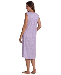 Miss Elaine Women's Scoop Neck Knitted Nightgown
