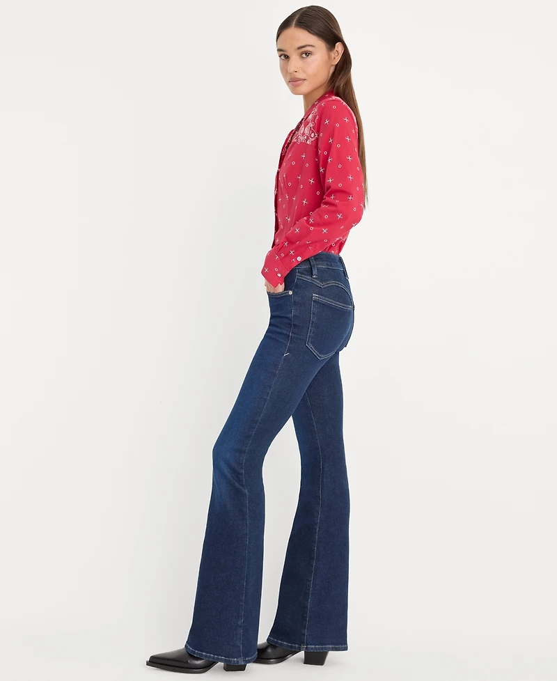 Good American Women's Dolly Joleans Flare Jeans