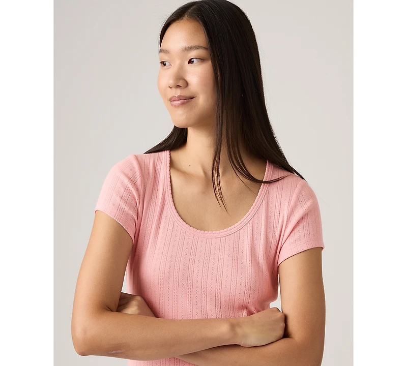 Levi's Women's Short-Sleeve Crew Neck Top