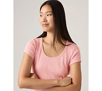Levi's Women's Short-Sleeve Crew Neck Top
