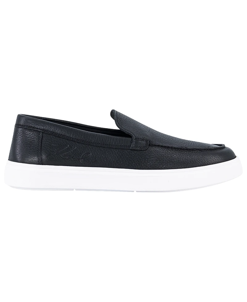 Karl Lagerfeld Men's Venetian Slip-On Boat Shoes