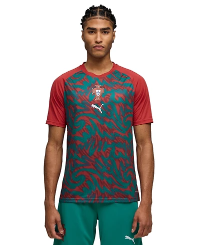Puma Men's Regular and Big & Tall Portugal National Teams Prematch Warm-Up Jersey