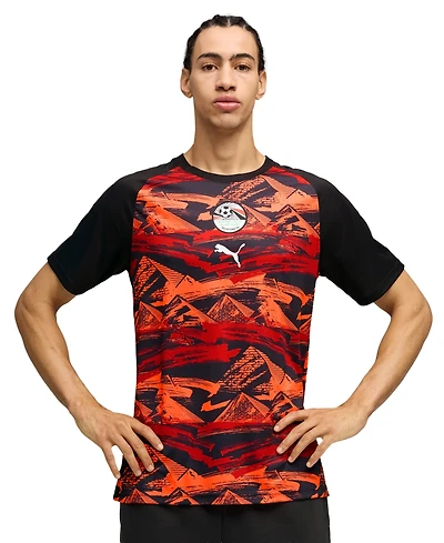 Puma Men's , Regular and Big & Tall Egypt National Teams Prematch Warm-Up Jersey